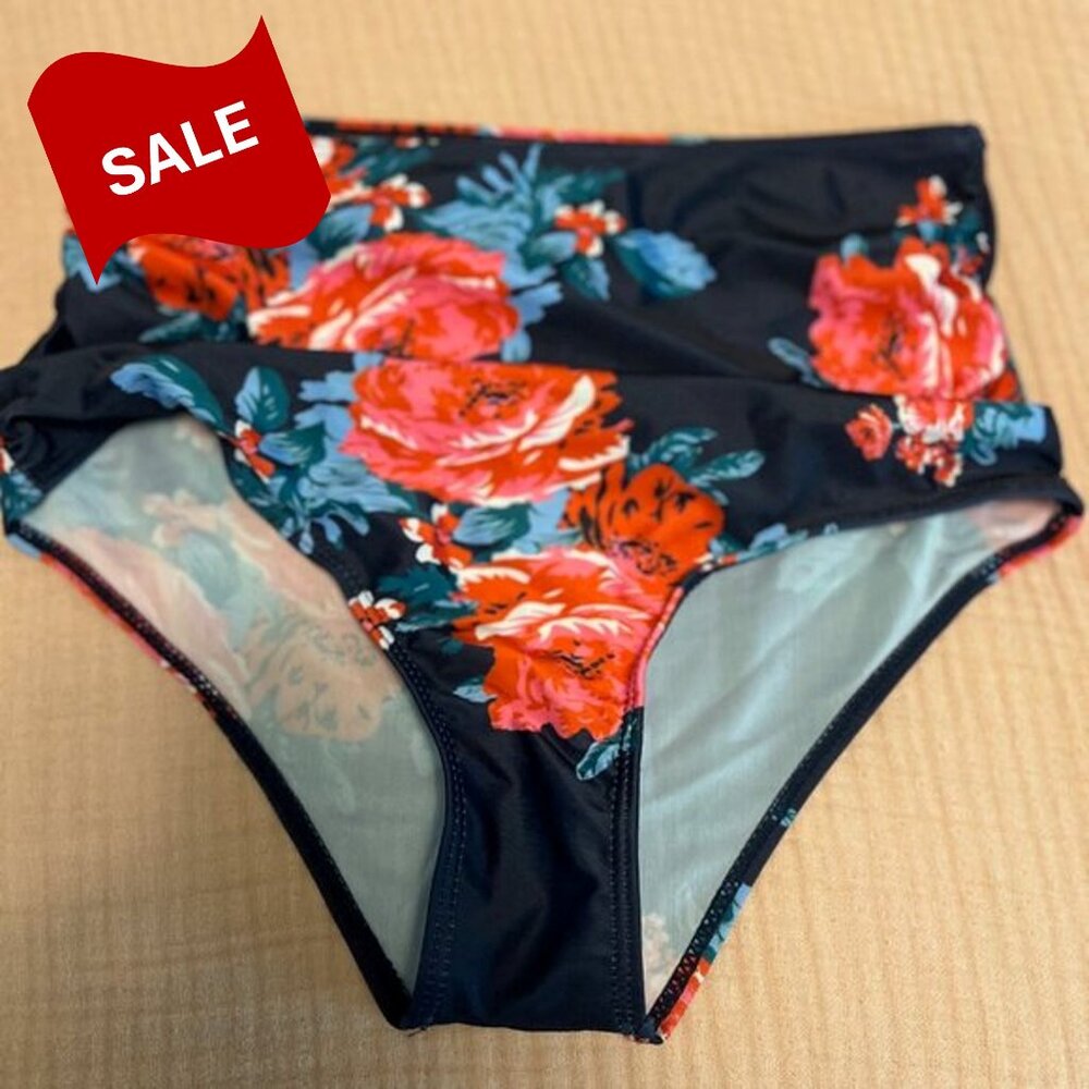 SALE!!!  Women's hi rise swim bottom SZ S